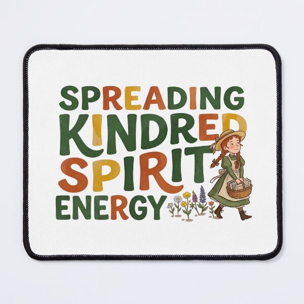 Item preview, Colorful Spreading Kindred Spirit Energy Typography designed and sold by Fenay Designs.