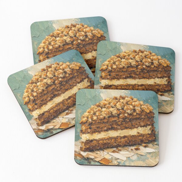 Item preview, Coffee Cake Slice designed and sold by caracatita75.