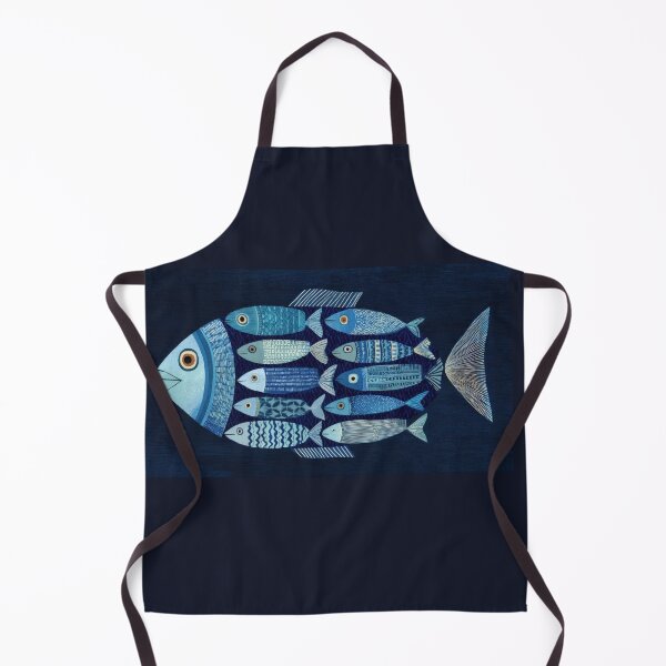 Item preview, Vibrant fish on dark bg designed and sold by anytka.