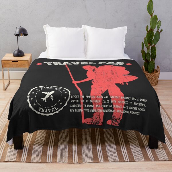 Item preview, Travel Far Backpacker Adventure Design – Explore the World Travel Graphic designed and sold by Gawii.