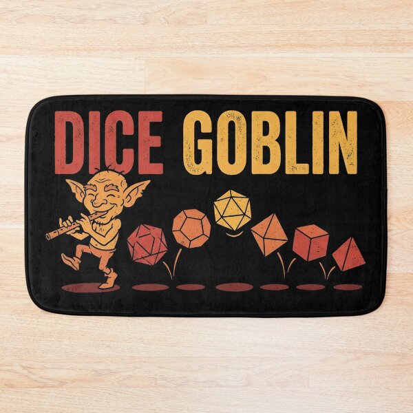 Item preview, Dice Goblin Flute Piper Tabletop RPG Graphic designed and sold by Fenay Designs.