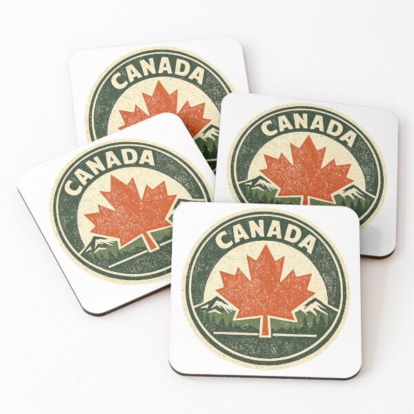 Item preview, Vintage Canada Maple Leaf Retro Badge – Canadian National Park Outdoors Pride Design designed and sold by Globalcitytees.
