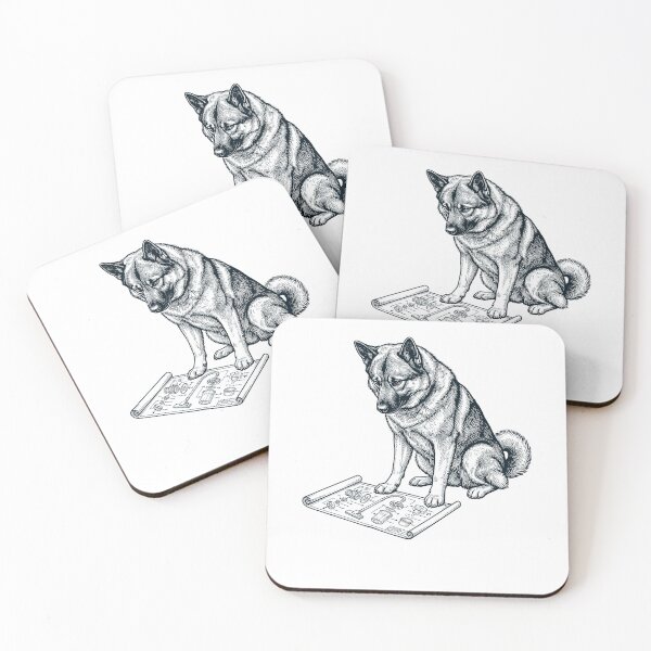 Item preview, Norwegian Elkhound Vacuum Dog Mom Dad Lover designed and sold by DoodleTortle.
