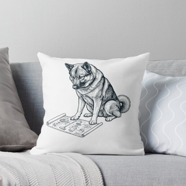 Item preview, Norwegian Elkhound Vacuum Dog Mom Dad Lover designed and sold by DoodleTortle.
