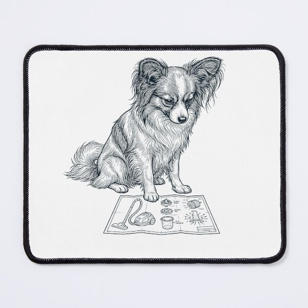 Item preview, Papillon Vacuum Dog Mom Dad Lover designed and sold by DoodleTortle.