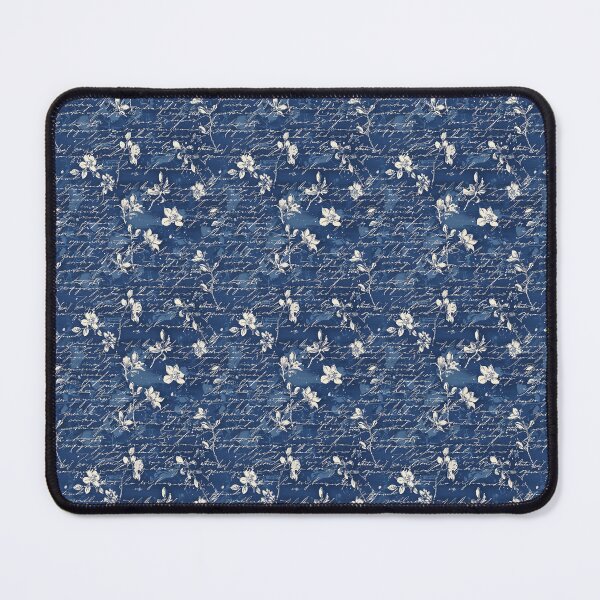 Item preview, Vintage Dark Blue Floral Pattern designed and sold by LouieVanille.