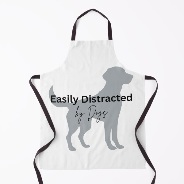 Artikelvorschau, Easily Distracted by Dogw Funny Dog Lover Shirt entworfen und verkauft von Cozybysophie.