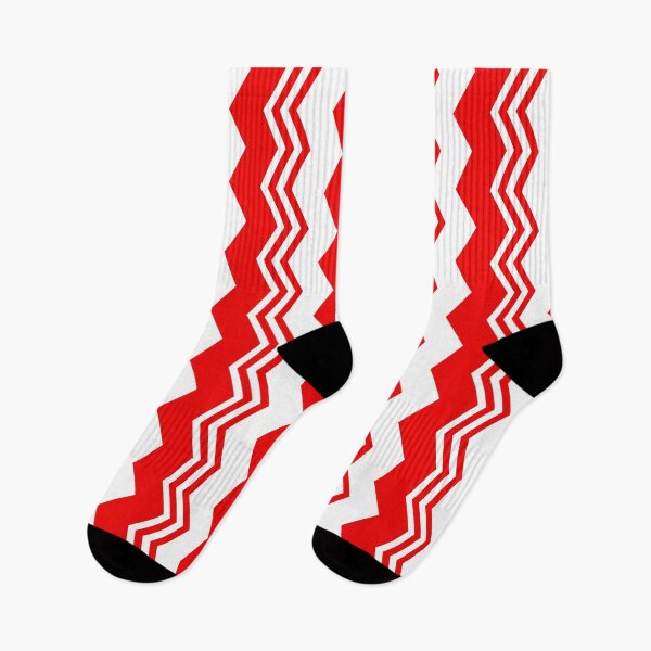 Item preview, A red and white chevron arrow reflective sign tape, which is commonly used for safety and direction indicators.  designed and sold by Giree07.