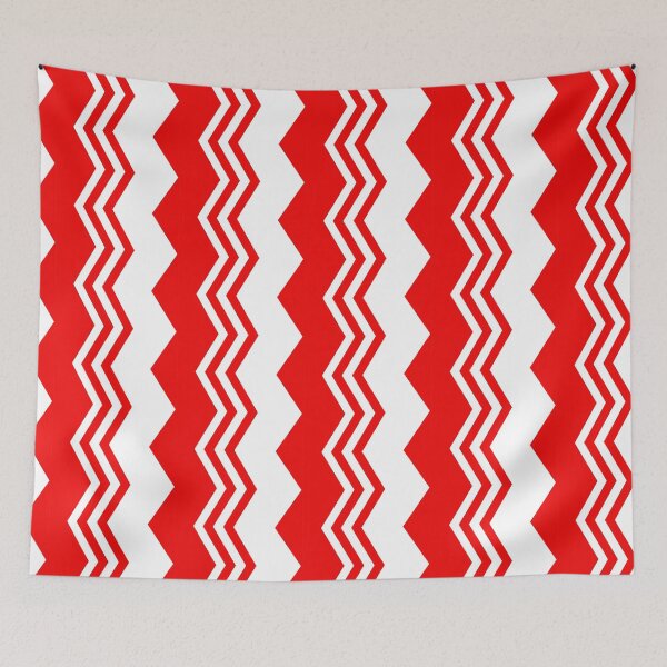 Item preview, A red and white chevron arrow reflective sign tape, which is commonly used for safety and direction indicators.  designed and sold by Giree07.