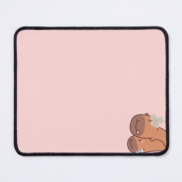 Item preview, Capybara Mouse Pad designed and sold by Lotsoflovebym.