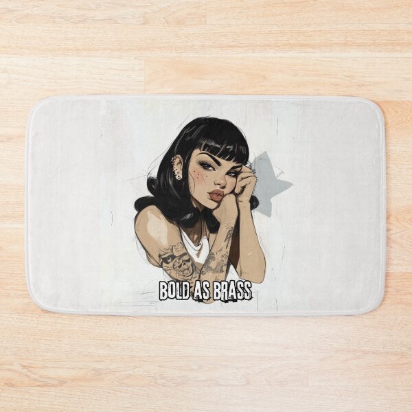 Item preview, Punk Girl, "Bold As Brass", Girl power attitude designed and sold by Shoot-The-Moon.