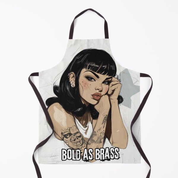 Item preview, Punk Girl, "Bold As Brass", Girl power attitude designed and sold by Shoot-The-Moon.