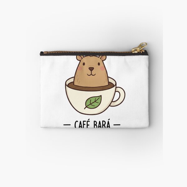 Item preview, Café Bará - Cute Capybara Coffee Lover Kawaii Art designed and sold by Jossartist.