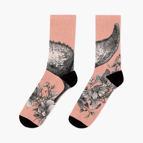 Item preview, Whales tail design with flowers designed and sold by anytka.