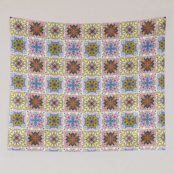 Item preview, Mediterranean Shades Tile designed and sold by FoxfireStardust.