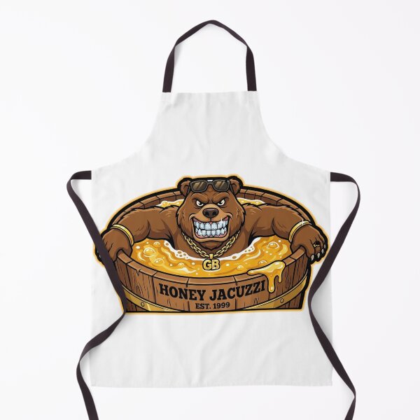 Item preview, GANGSTER BEAR WITH DIAMONG GRILLS BATHING IN HONEYT designed and sold by Python Designs .