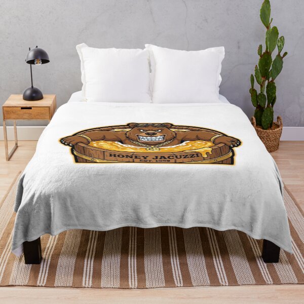 Item preview, GANGSTER BEAR WITH DIAMONG GRILLS BATHING IN HONEYT  designed and sold by Python Designs .