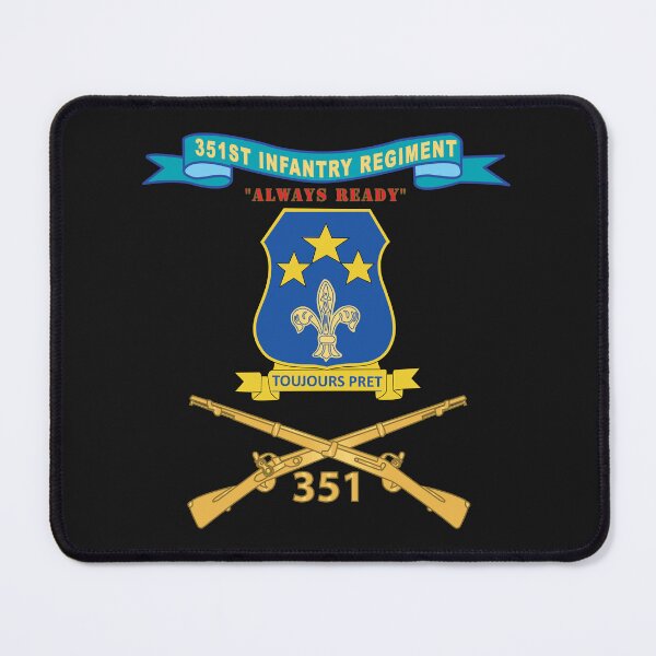 Item preview, Army - 351st Infantry Regiment -Always Ready w Ribbon - Number Br X 300 designed and sold by Military Insignia Products.