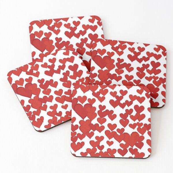 Item preview, Hand drawn heart pattern designed and sold by The-SilentPlace.