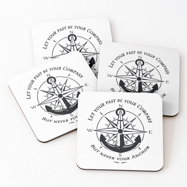 Item preview, Let Your Past Be Your Compass But Never Your Anchor designed and sold by PlayboiKopi.