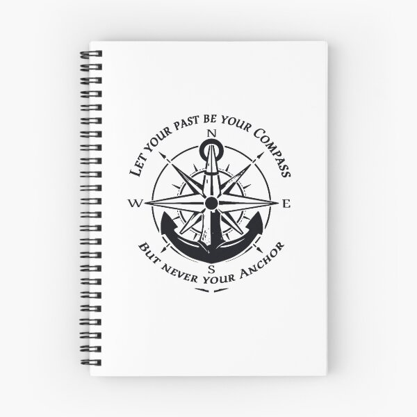 Item preview, Let Your Past Be Your Compass But Never Your Anchor designed and sold by PlayboiKopi.