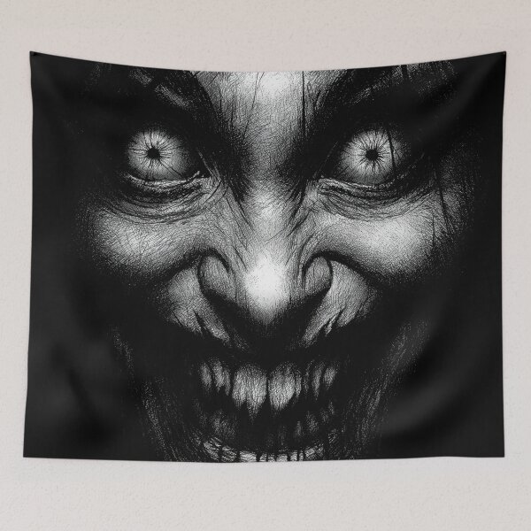 Item preview, Horror. Scary , terrifying face. designed and sold by Shoot-The-Moon.