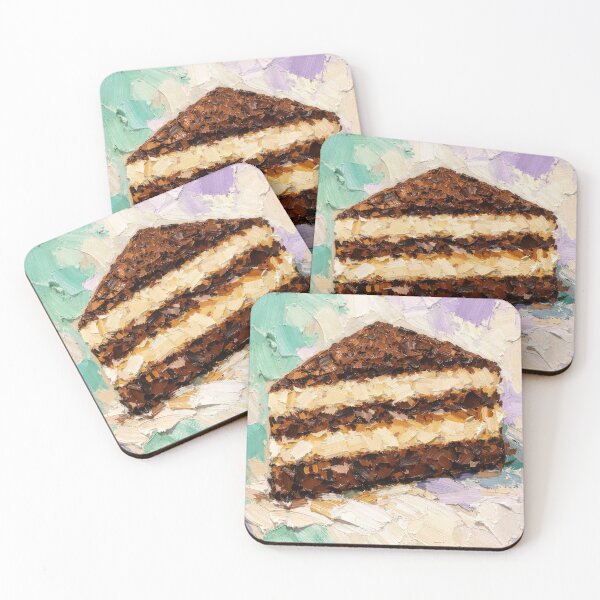 Item preview, Tiramisu Cake Slice designed and sold by caracatita75.