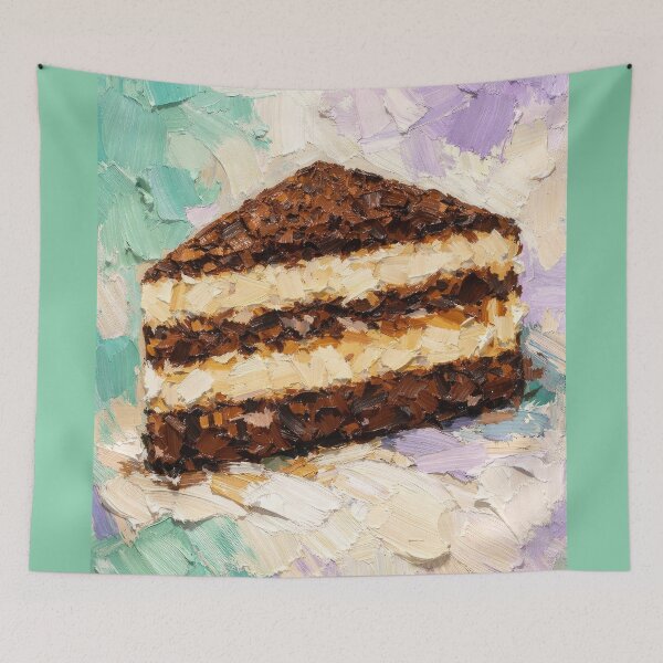 Item preview, Tiramisu Cake Slice designed and sold by caracatita75.
