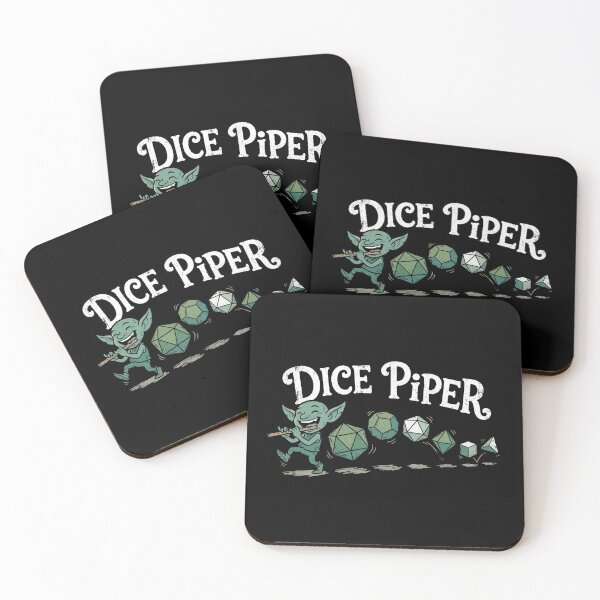 Item preview, Dice Piper Tabletop RPG Goblin Flute Polyhedral designed and sold by Fenay Designs.