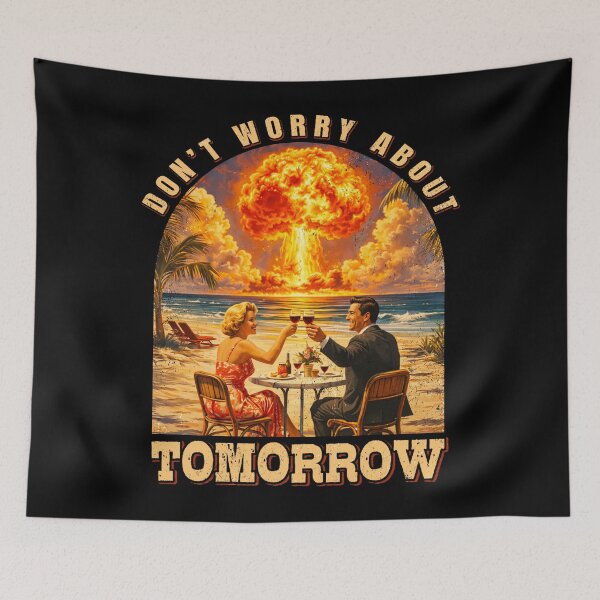 Item preview, Matthew 6:34 Do Not Worry About Tomorrow designed and sold by schoolofbullies.