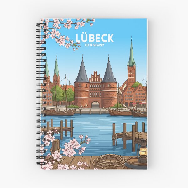 Item preview, Lubeck Germany - Travel art designed and sold by Marciolini.