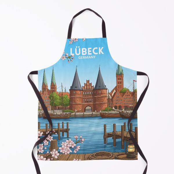 Item preview, Lubeck Germany - Travel art designed and sold by Marciolini.