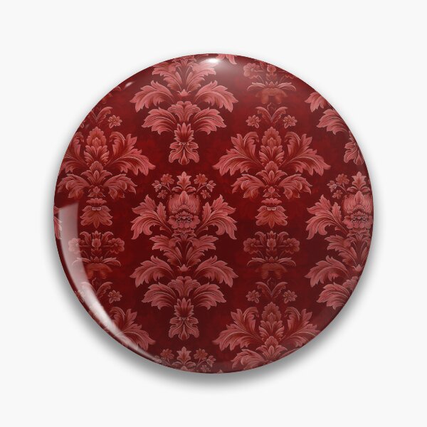 Item preview, Vintage Red French Damask Pattern designed and sold by LouieVanille.
