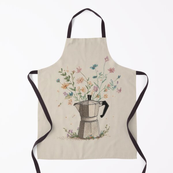 Item preview, Coffee pot with flowers inside designed and sold by anytka.