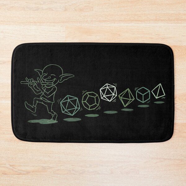 Item preview, Goblin Flute Piper Polyhedral Dice Tabletop RPG Minimalist designed and sold by Fenay Designs.