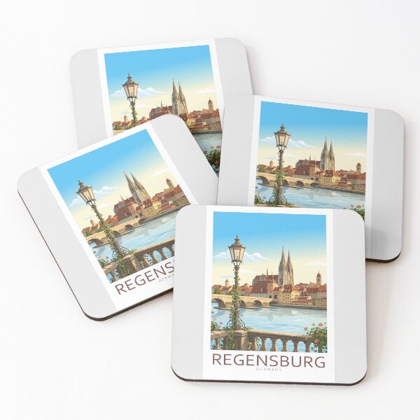 Item preview, Regensburg Germany - Travel Art designed and sold by Marciolini.