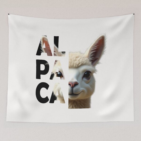 Item preview, Alpaca Portrait – A Charming Project for Alpaca Lovers designed and sold by dkza.