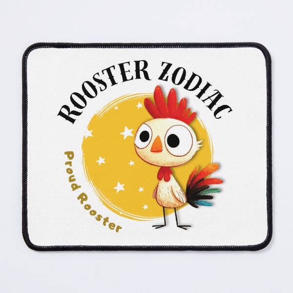 Item preview, Rooster Chinese Zodiac Sign – Proud Rooster Illustration designed and sold by OriginalMindArt.