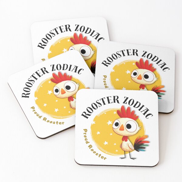 Item preview, Rooster Chinese Zodiac Sign – Proud Rooster Illustration designed and sold by OriginalMindArt.