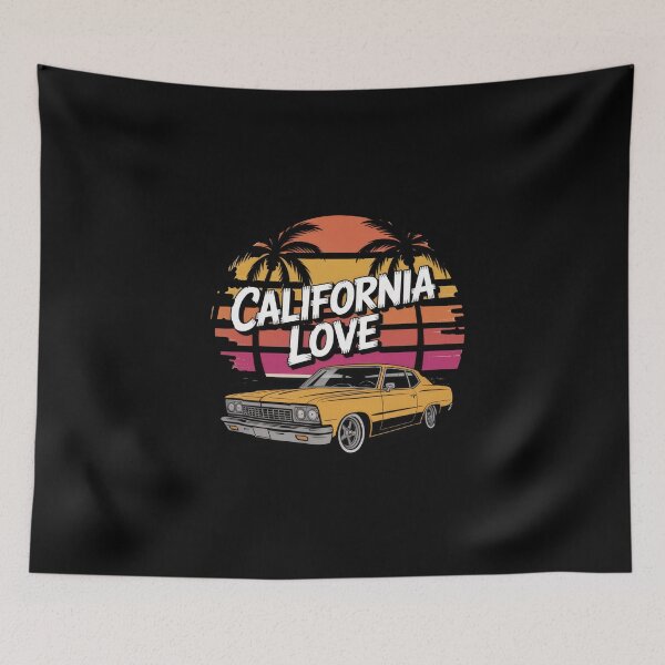 Item preview, Vibrant "California Love" Hip-Hop Tee designed and sold by Enea Kelo.