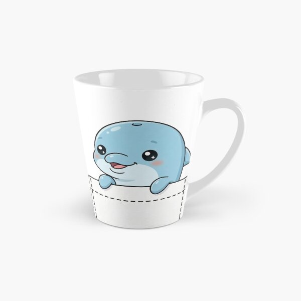Item preview, Cute Pocket Dolphin designed and sold by  Side Quest Studio.