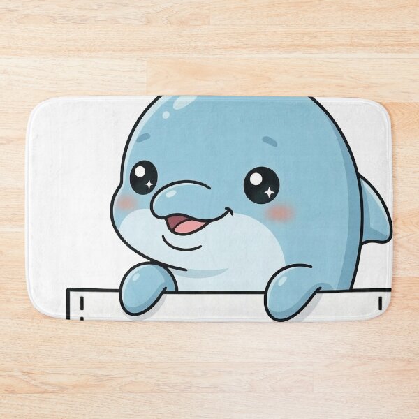Item preview, Cute Pocket Dolphin designed and sold by  Side Quest Studio.