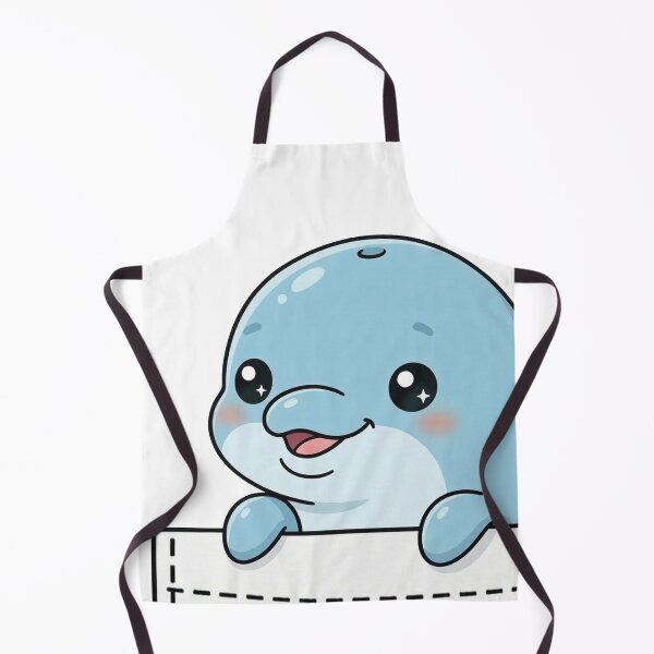 Item preview, Cute Pocket Dolphin designed and sold by Side Quest Studio.