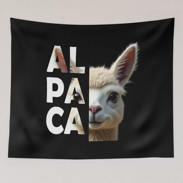 Item preview, Alpaca Portrait – A Charming Project for Alpaca Lovers designed and sold by dkza.