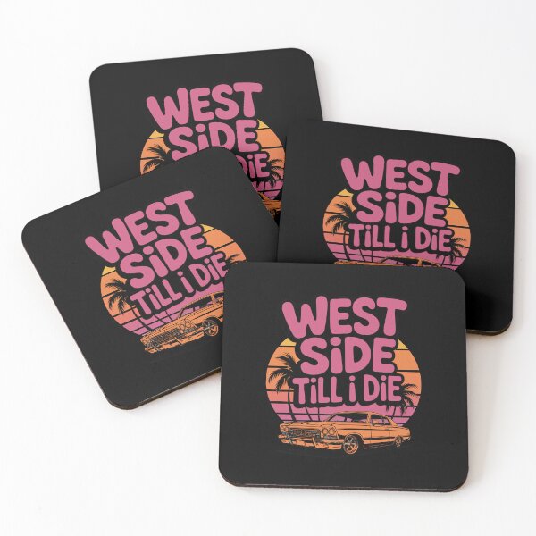 Item preview, Loyal "West Side Til I Die" West Coast Shirt designed and sold by Enea Kelo.