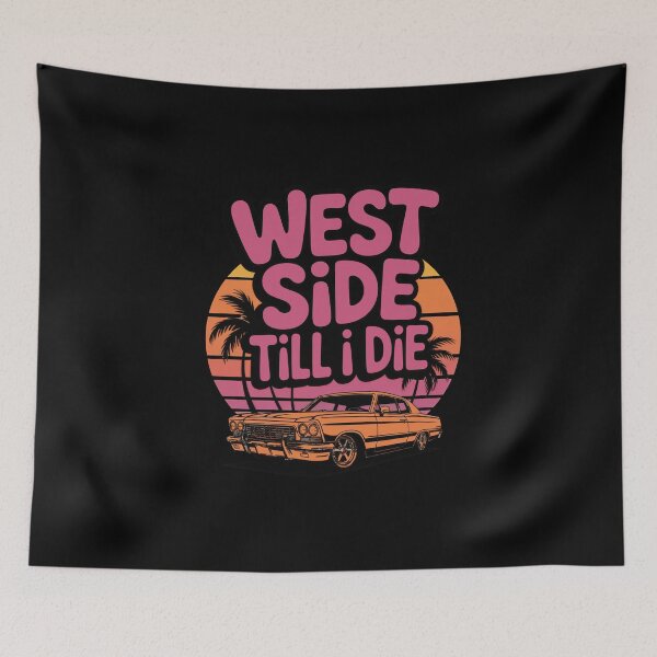 Item preview, Loyal "West Side Til I Die" West Coast Shirt designed and sold by Enea Kelo.