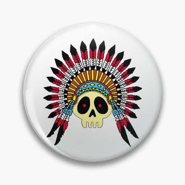 Item preview, Indian chief skull designed and sold by Lagueny.