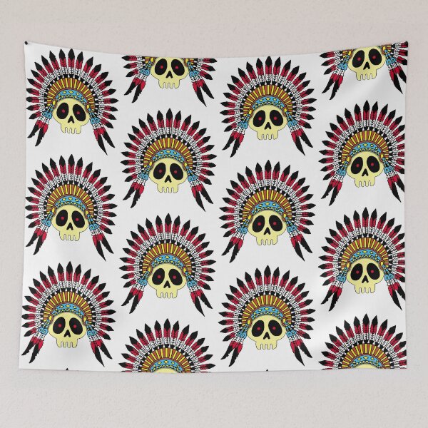Item preview, Indian chief skull designed and sold by Lagueny.