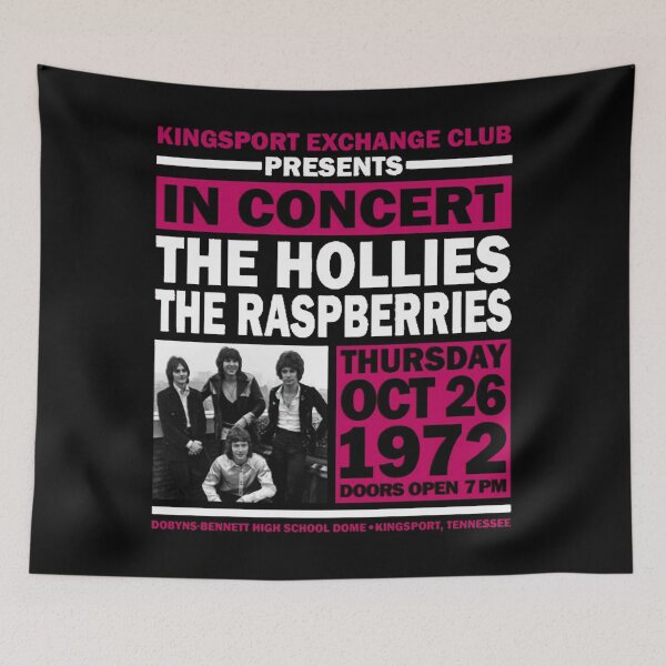 Item preview, Power Pop Concert Poster Kingsport Exchange Club In Concert The Holles The Raspberries designed and sold by jaddom.