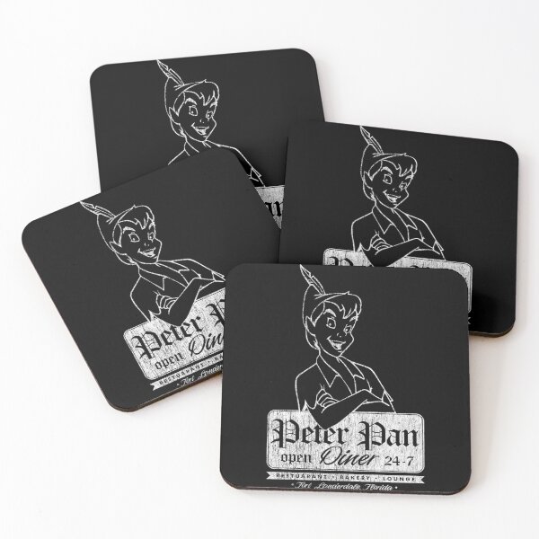 Item preview, Peter Pan Diner Ft. Lauderdale Fl Restaurant Bakery Lounge (On Darks) designed and sold by NZRandom42.